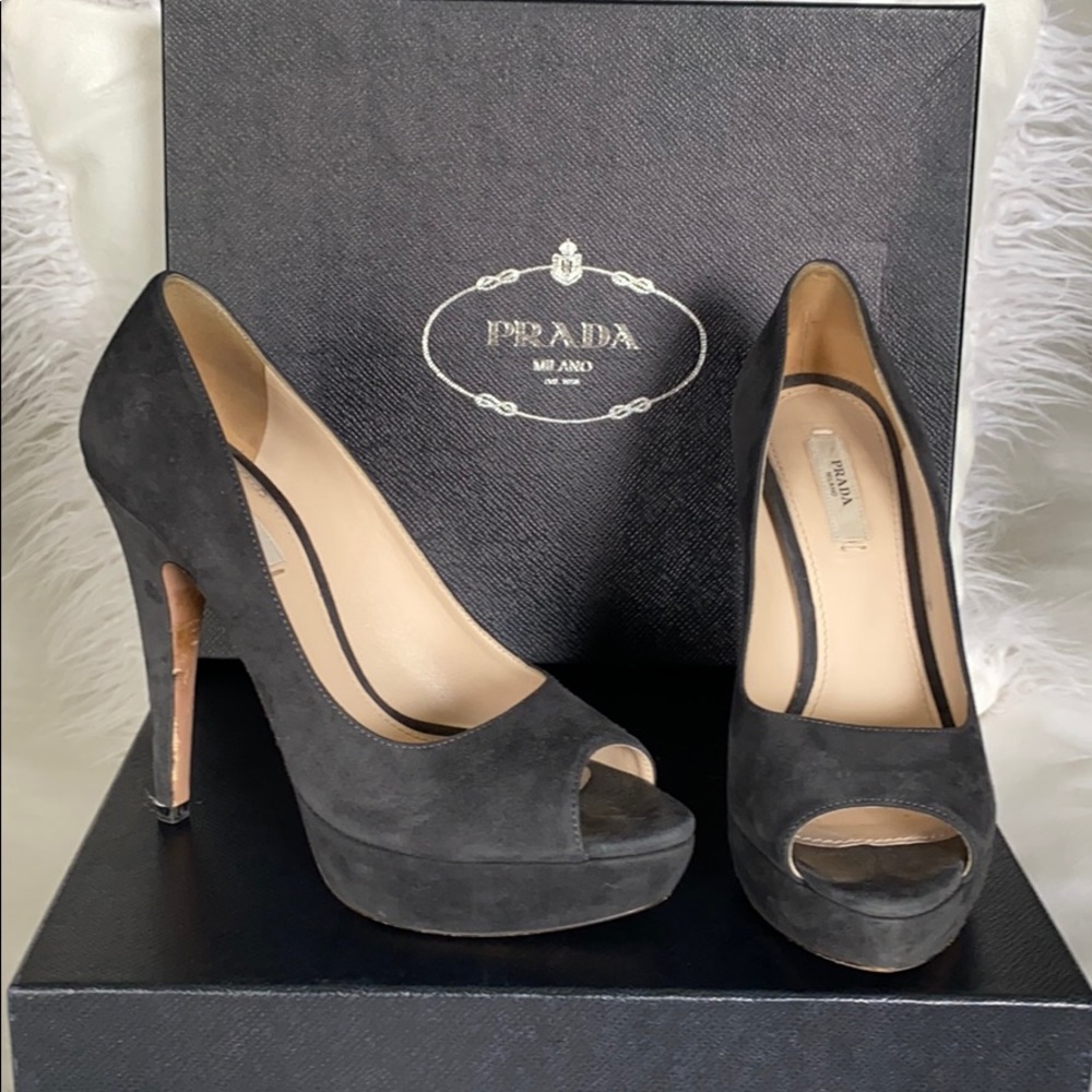 PRADA OPEN TOE CALZATURE DONNA PUMP